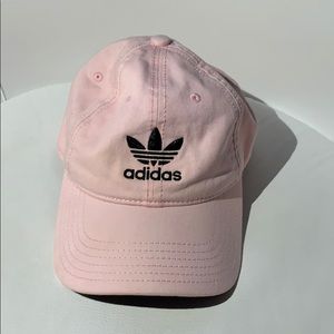 pink adidas baseball cap